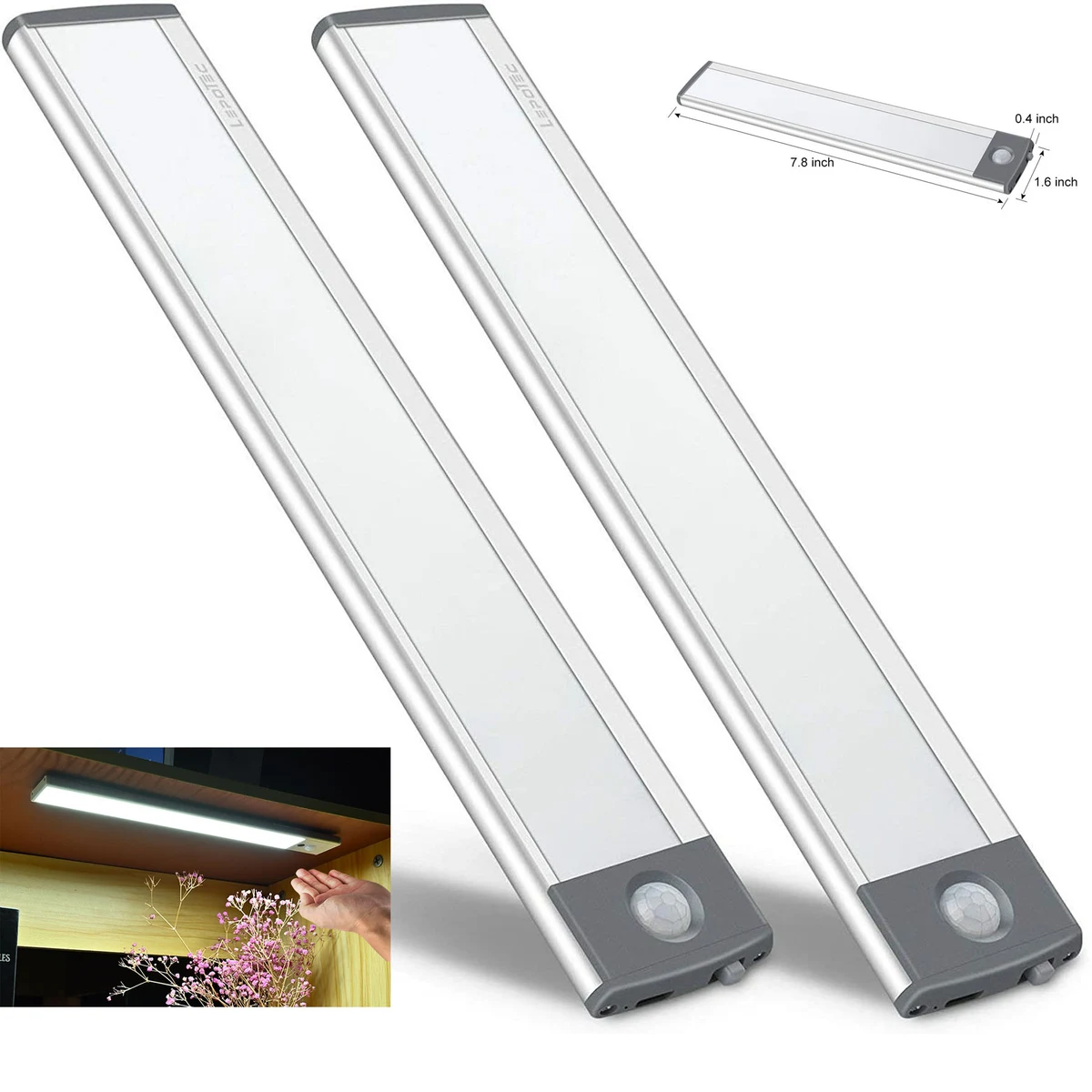 30 LEDS Motion Sensor Cabinet Light 1
