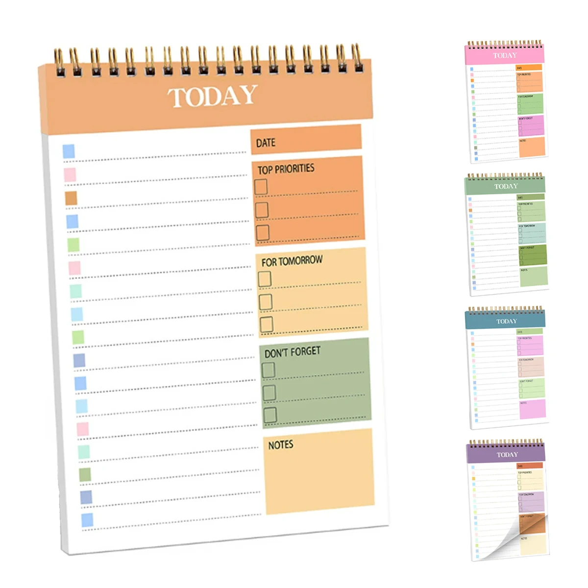 A5 Time Management Plan Notebook 1