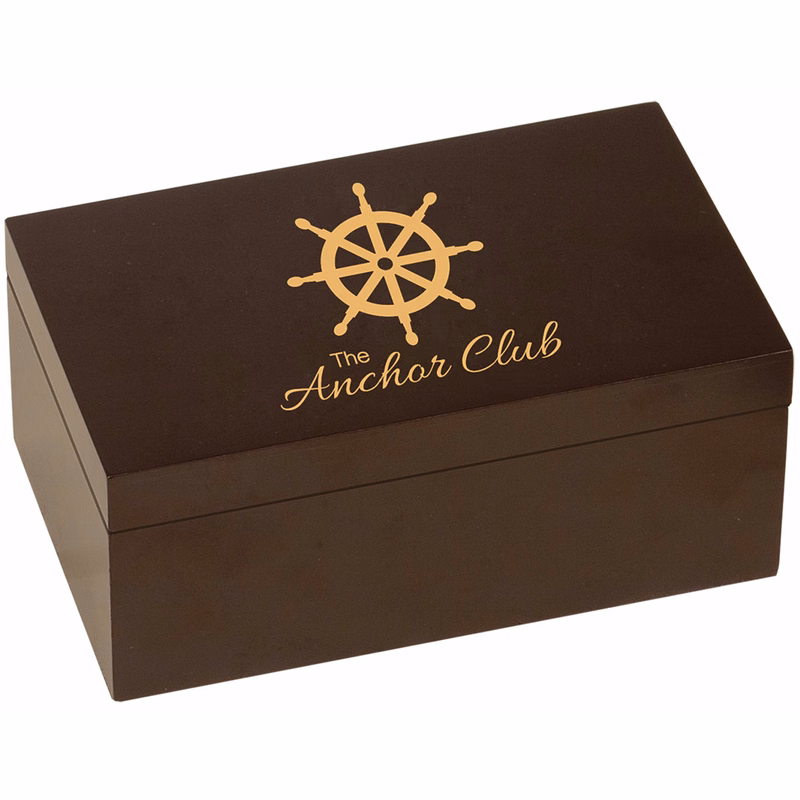 Rosewood Finish Dominos Game Gift Set