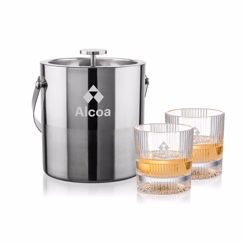 Catania Ice Bucket & Blackwell On-the-Rocks Set