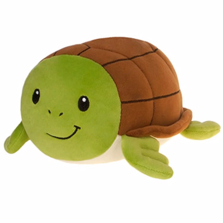 Turtle Plush Toys - Green & Brown 8"