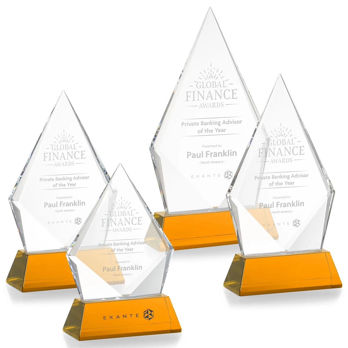 Shelton Award on Newhaven Base - Amber 1