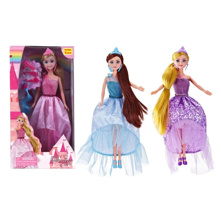 Fashion Princess Dolls - Assorted Colors Ages 3+ 12" 1