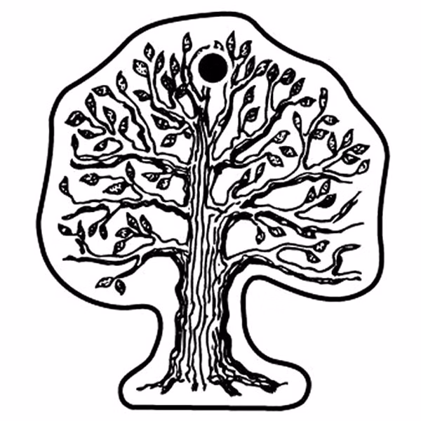 Tree 2 Key Tag - Spot Color