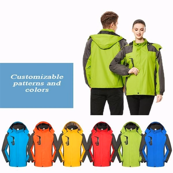 Outdoor double layer waterproof jacket