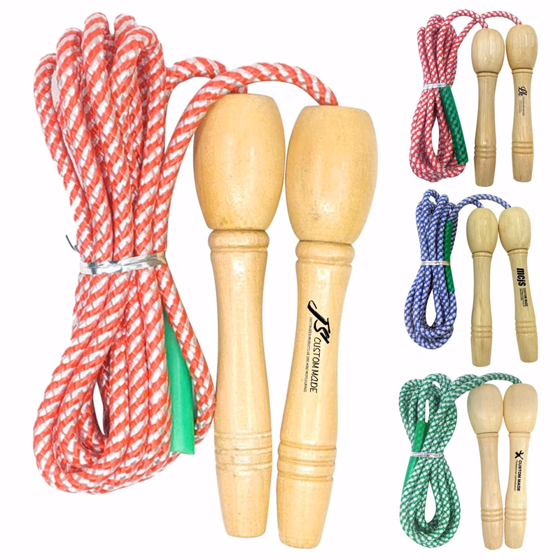 Wooden Handle Exercise Jumping Rope