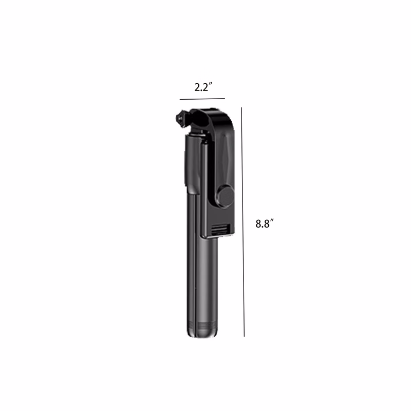 Anti-Shake  3 In 1 Retractable Phone Selfie Stick