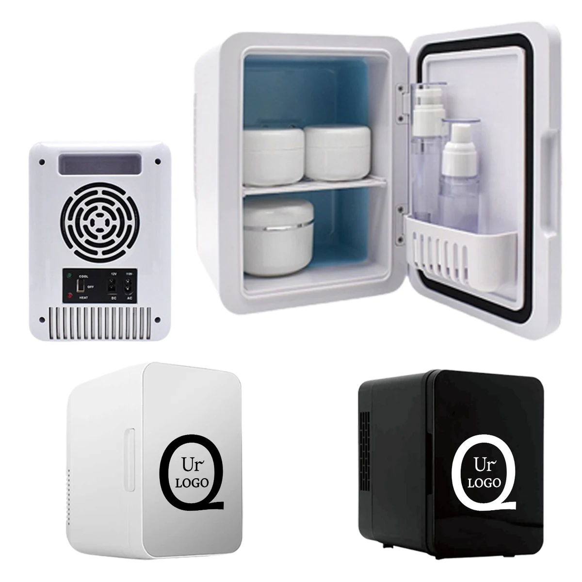 4L / 1.06 Gallons Mini Refrigerator 1
