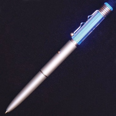 Raving Pen with Flashing Blue Light