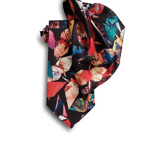 Four Color Process Custom Silk Scarf (21"x21") 1