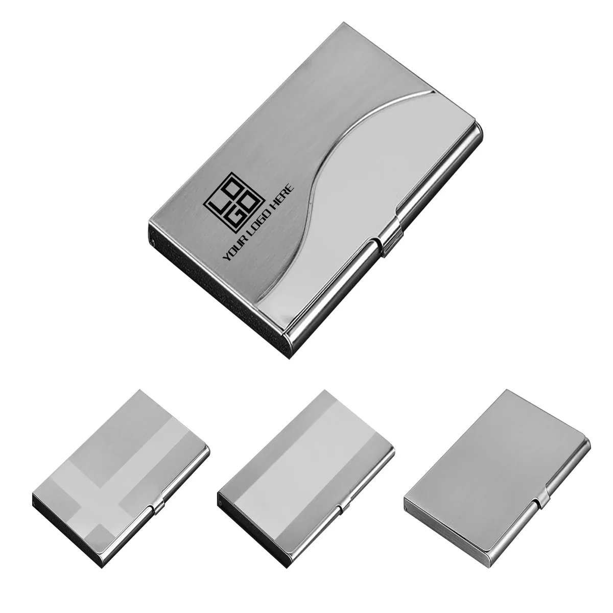 Stainless Steel Mirrored Business Card Holder MOQ15pcs 1