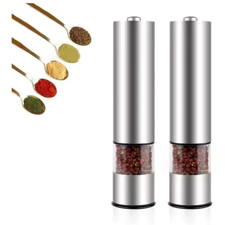 Electric Salt and Pepper Grinder Set 1