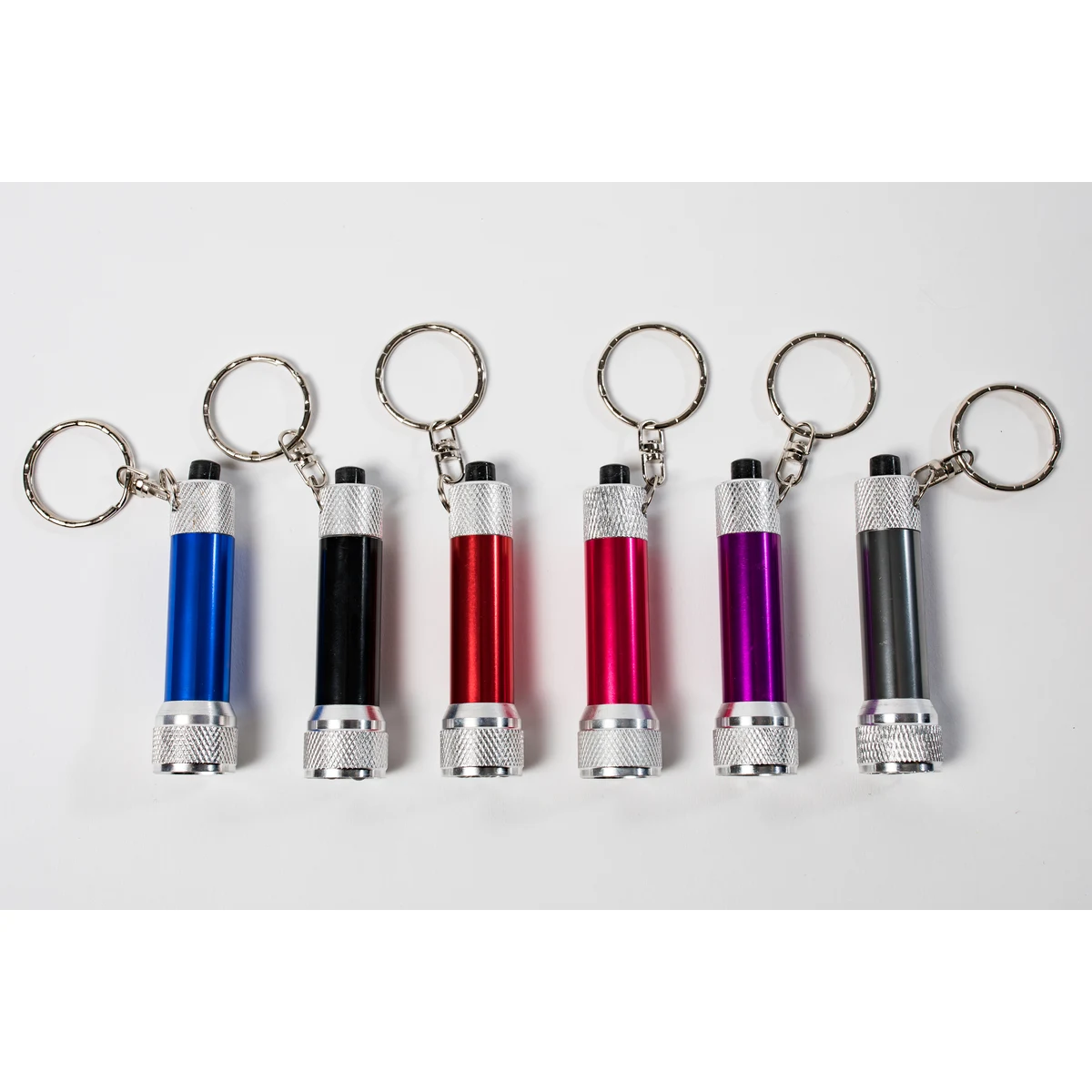 Anodized Aluminum 5 LED Keychain 1