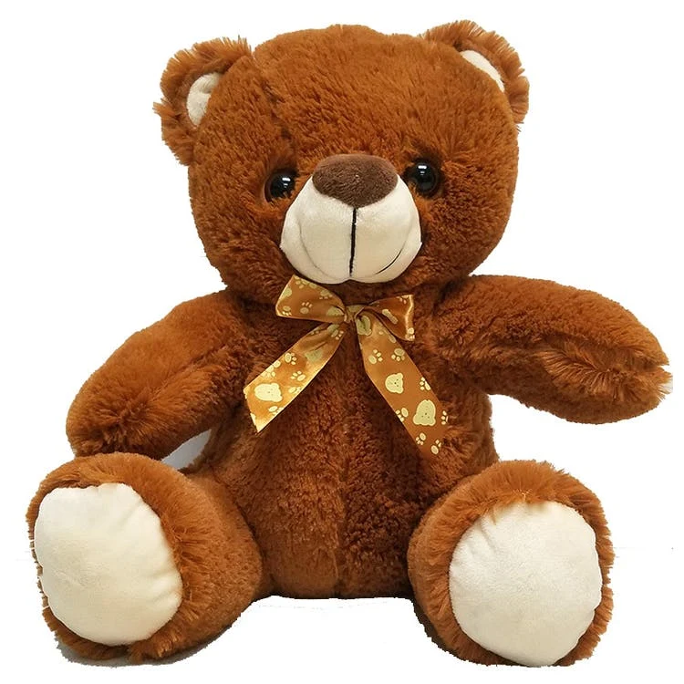 Plush Teddy Bears - Brown 14" 1