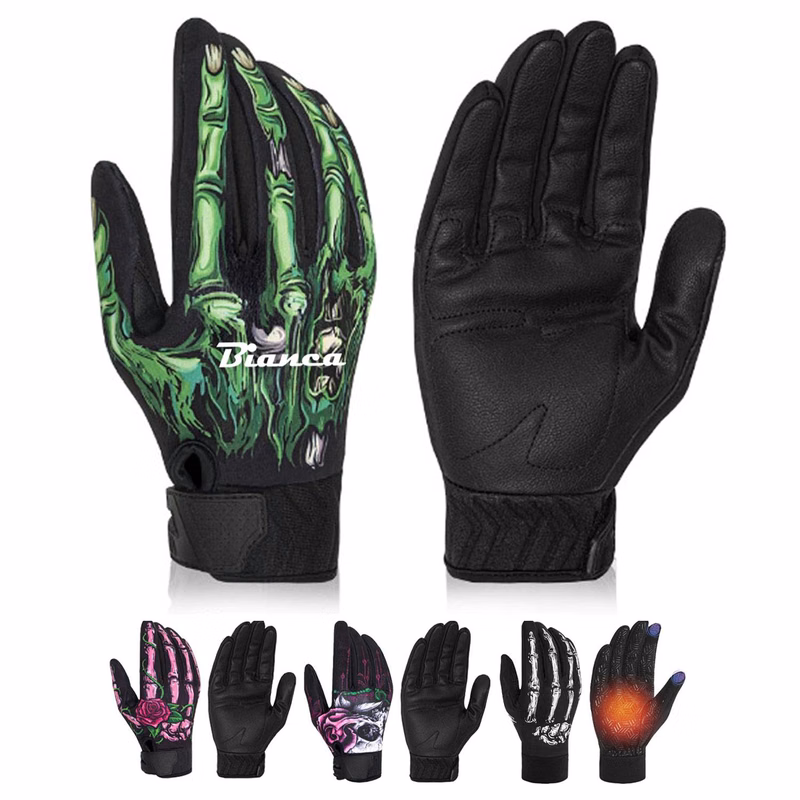 Winter PU Leather Waterproof Touchscreen Gloves