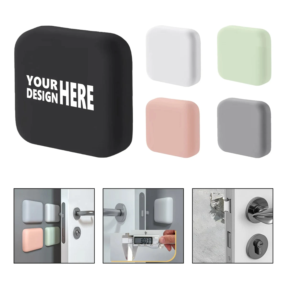 Door Handle Silicone Bumper 1