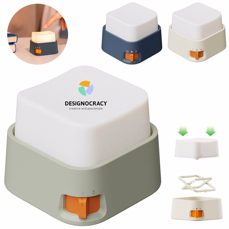 Decompression Desktop Keycap Design LED Button Night Light