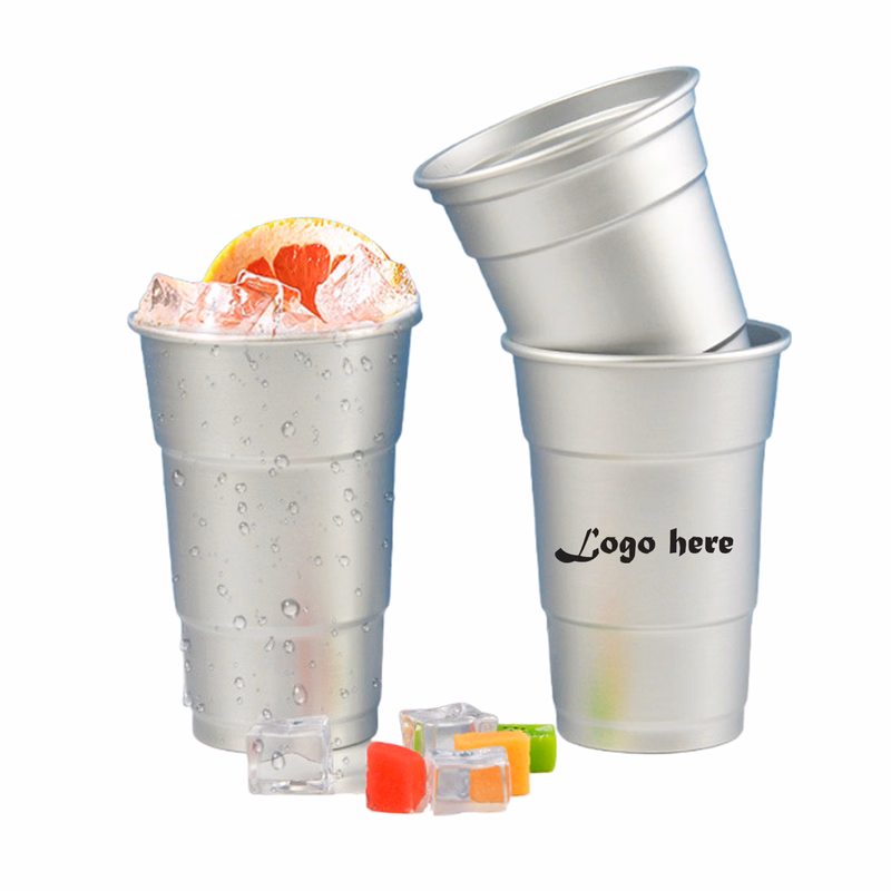 Disposable Aluminums Beer Cup MOQ50