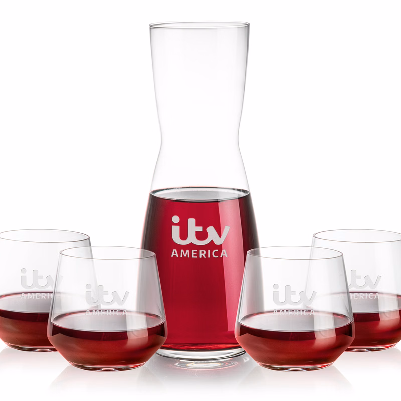 Mason Carafe & Sturgis Stemless Wine Set
