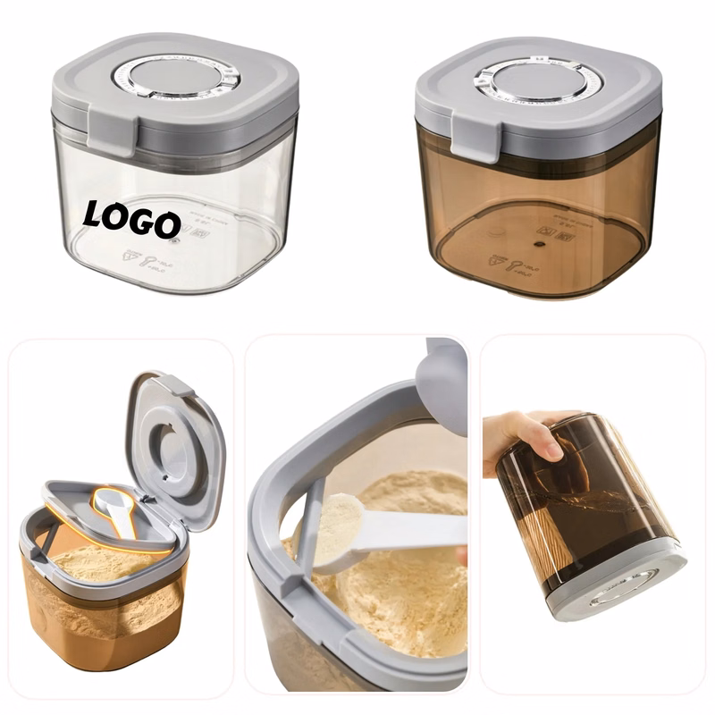 Powdered Milk Canister Food Storage Container