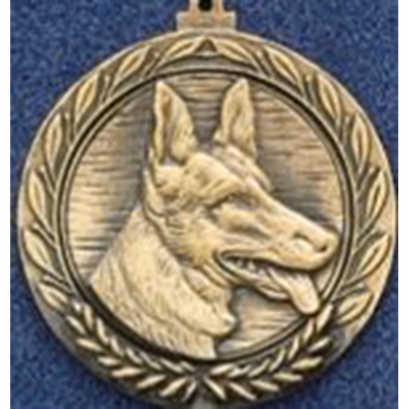 2.5" Stock Cast Medallion (Dog)