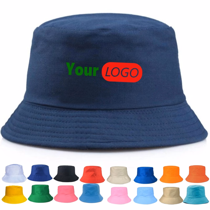 Full Color Cotton Fisherman Bucket Hats