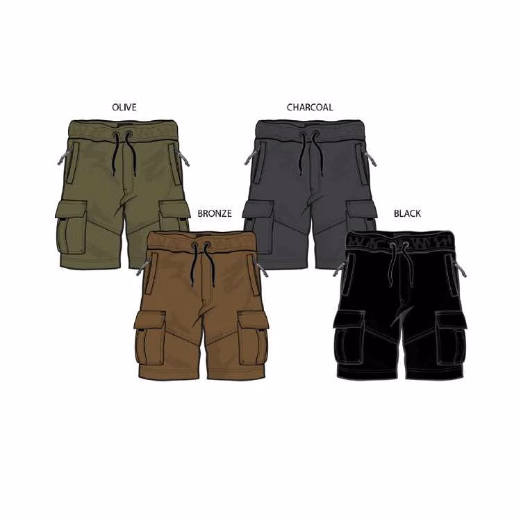 Boys Pull-On Shorts - Size 2-4T Assorted Colors