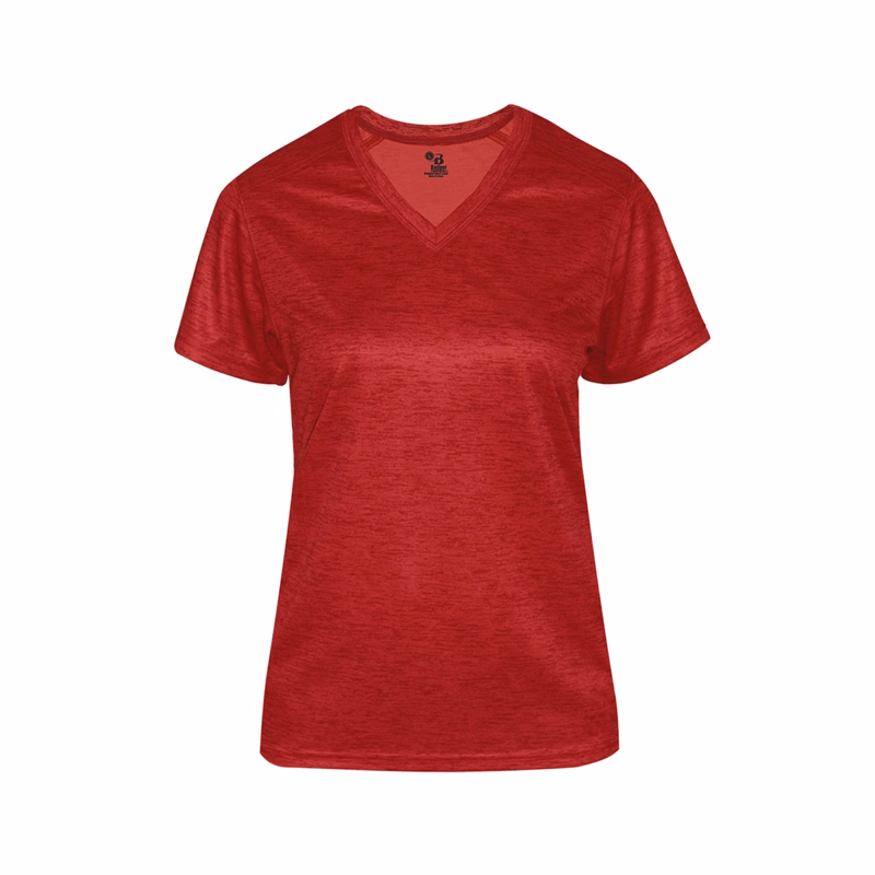 TONAL BLEND LADIES' V-NECK TEE