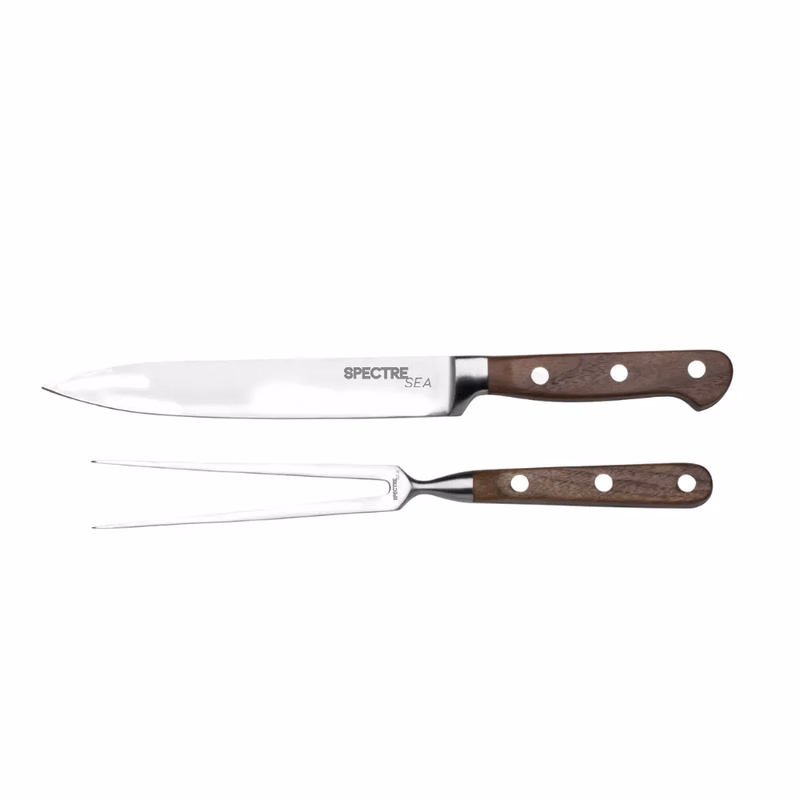 Meat Carving Knife Set and Fork in Gift Box