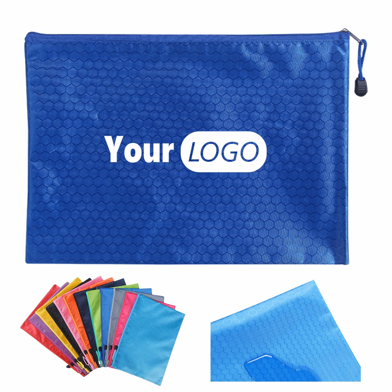 Football Pattern Zipper Pouch