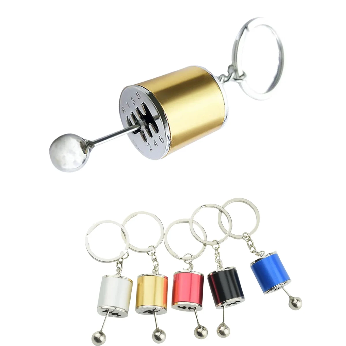 Car Shifter Keychain 1
