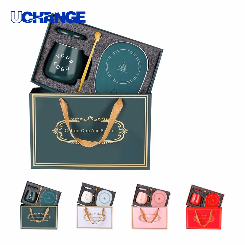 Ceramic Drinkware Gift Set Kit with Constant Heat