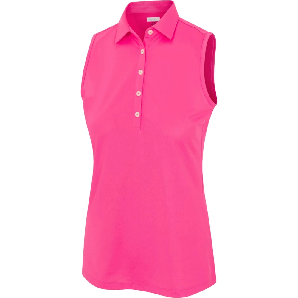 Gregnorman® Sleeveless Freedom Micro Pique UPF 20+ Stretch Polo 1