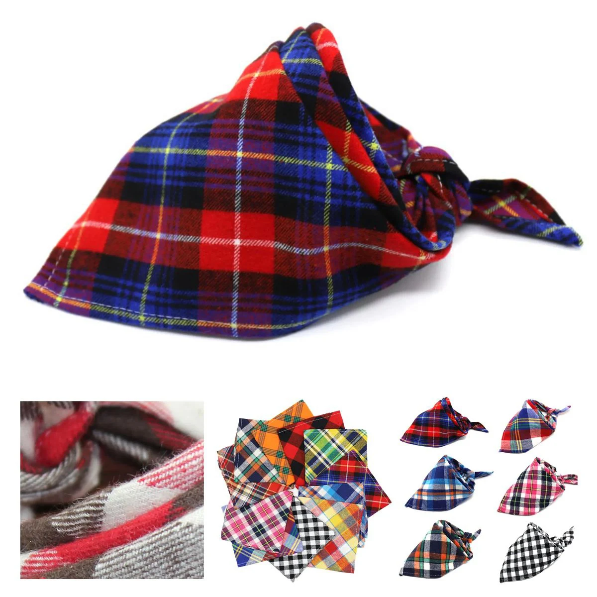 Cotton Dog Bandana for Daily Outdoor Wear 1