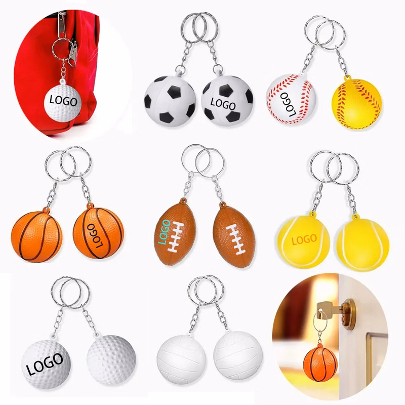 Mini Sport Ball Keychain