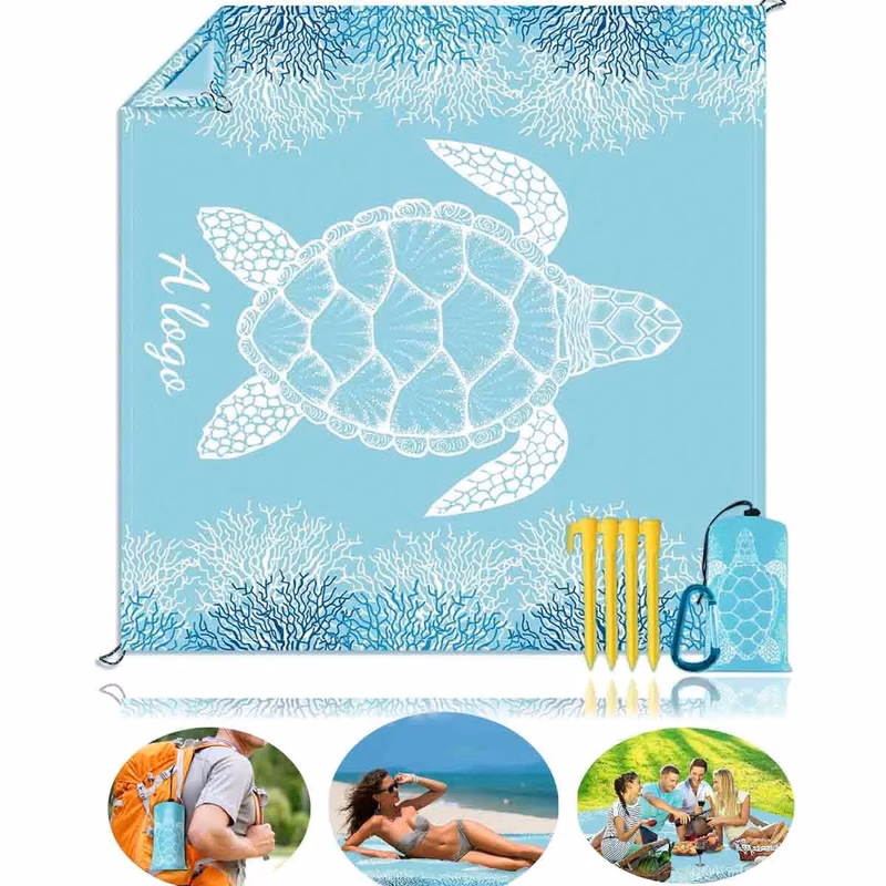 Large Sandproof Beach Blanket (79in*79in)