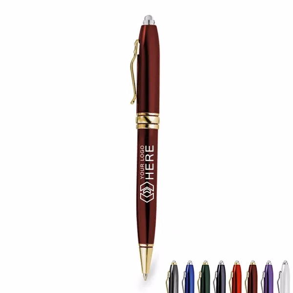 Royale Excel Lighted pen With Gold Trim
