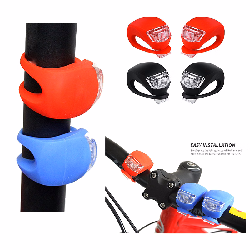 Bicycle Light Front and Rear Silicone LED Bike Light