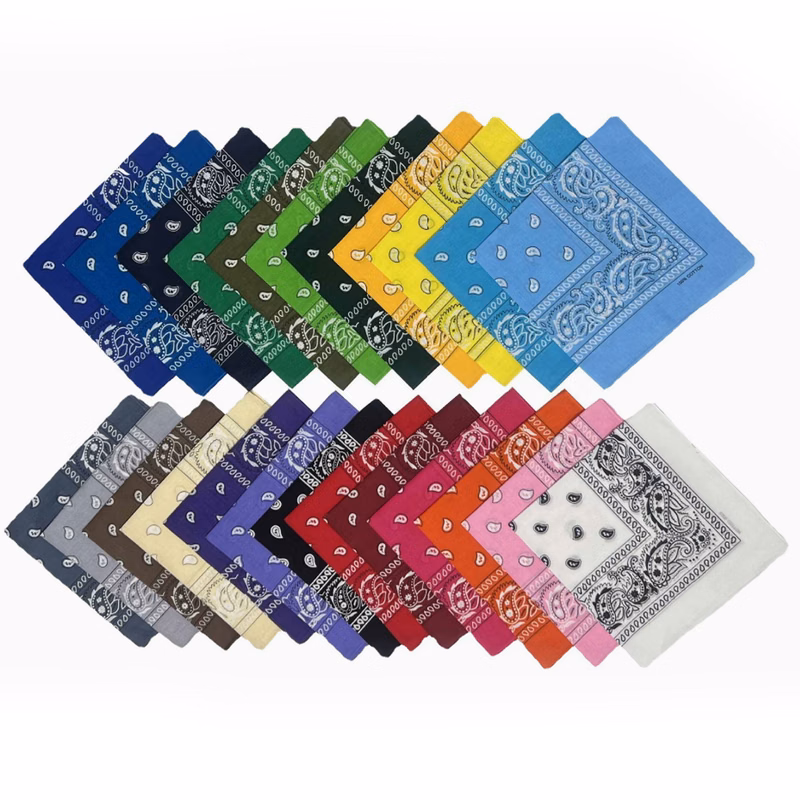 Custom Polyester Full Color Square Bandana