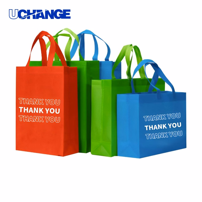 Blank Non-Woven Tote Bag Carrier for Gifts