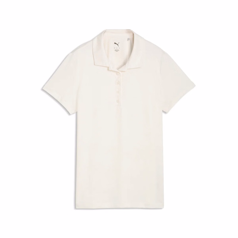 PUMA® Women's Floral Lace Jacquard Golf Polo with Custom Logo