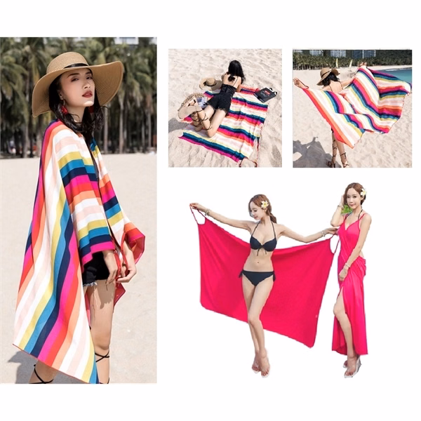 Beach Cover Up Wrap Dress