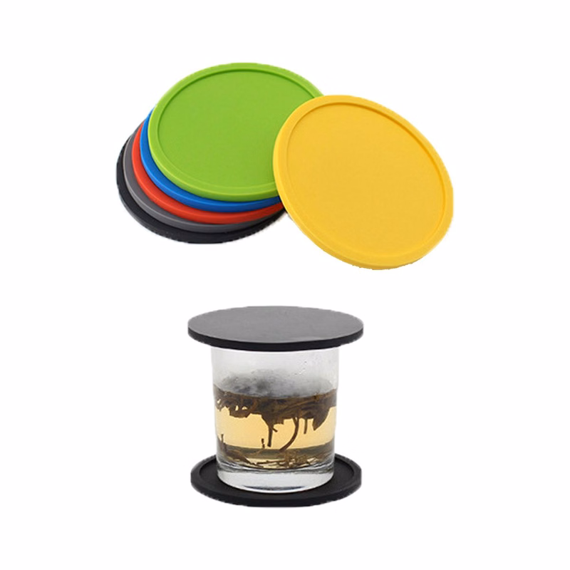 Silicone Glass Coasters