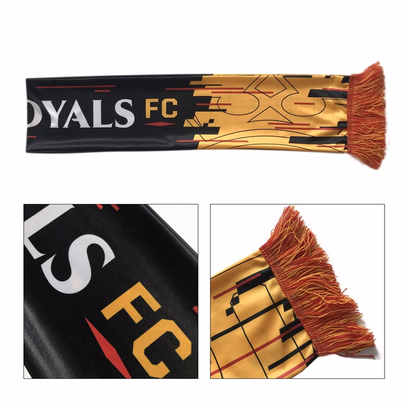 Sublimation Stadium Scarf with Tassels