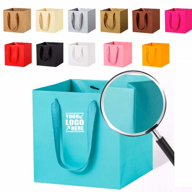 Waterproof Kraft Paper Gift Bags