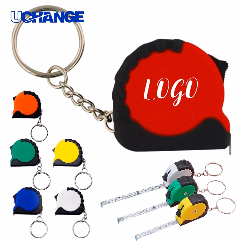 Portable Mini Metal Keychain Tape Measure for Daily Use