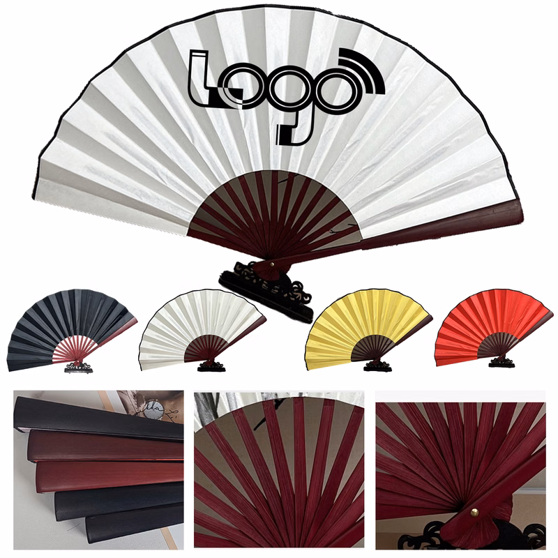 MOQ 50 Customizable Blank Folding Fan