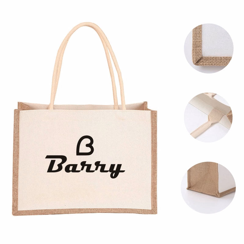 Large Linen Capacity Shopping Bag