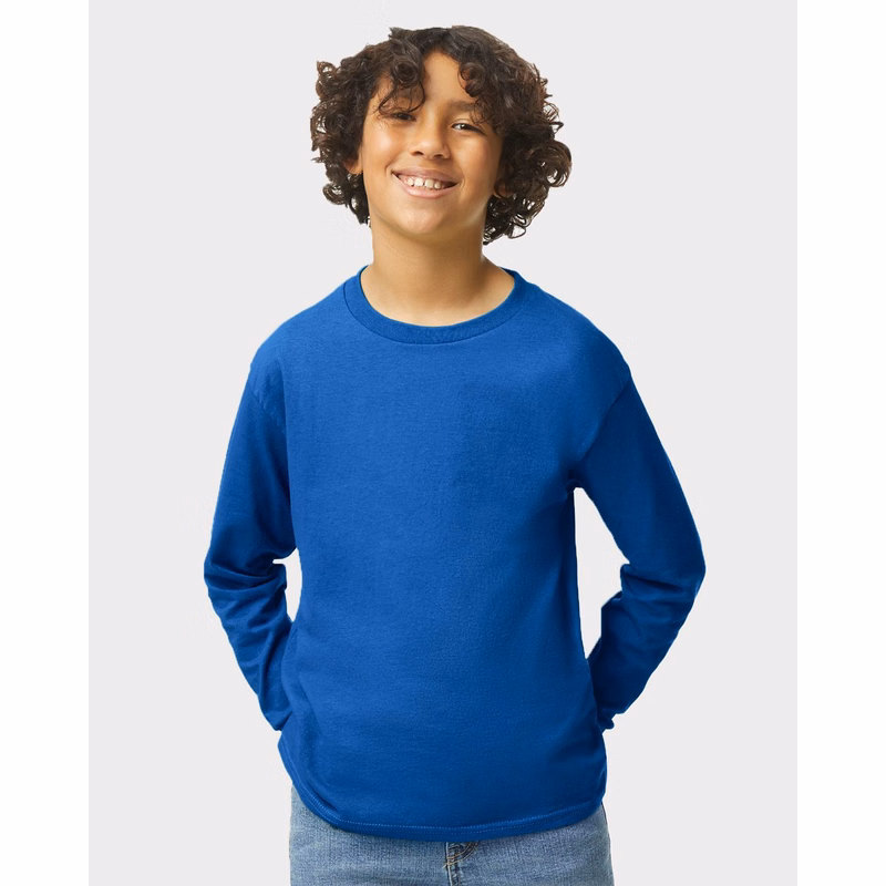 Youth Heavy Cotton™ Long Sleeve T-Shirt - 5400B