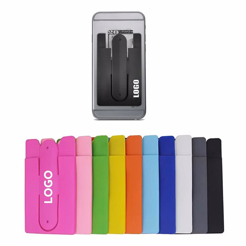 2-in-1 Silicone Phone Holder And Card Holder